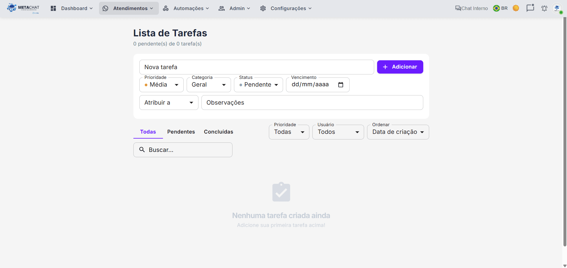 Tarefas
